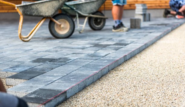 Residential Paver Driveway in Rockwall, TX